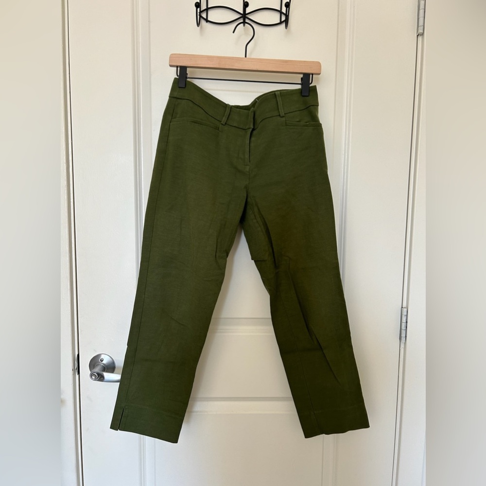 Green Loft Pixie Pants